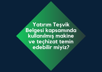 Yatırım Teşvik Belgesi